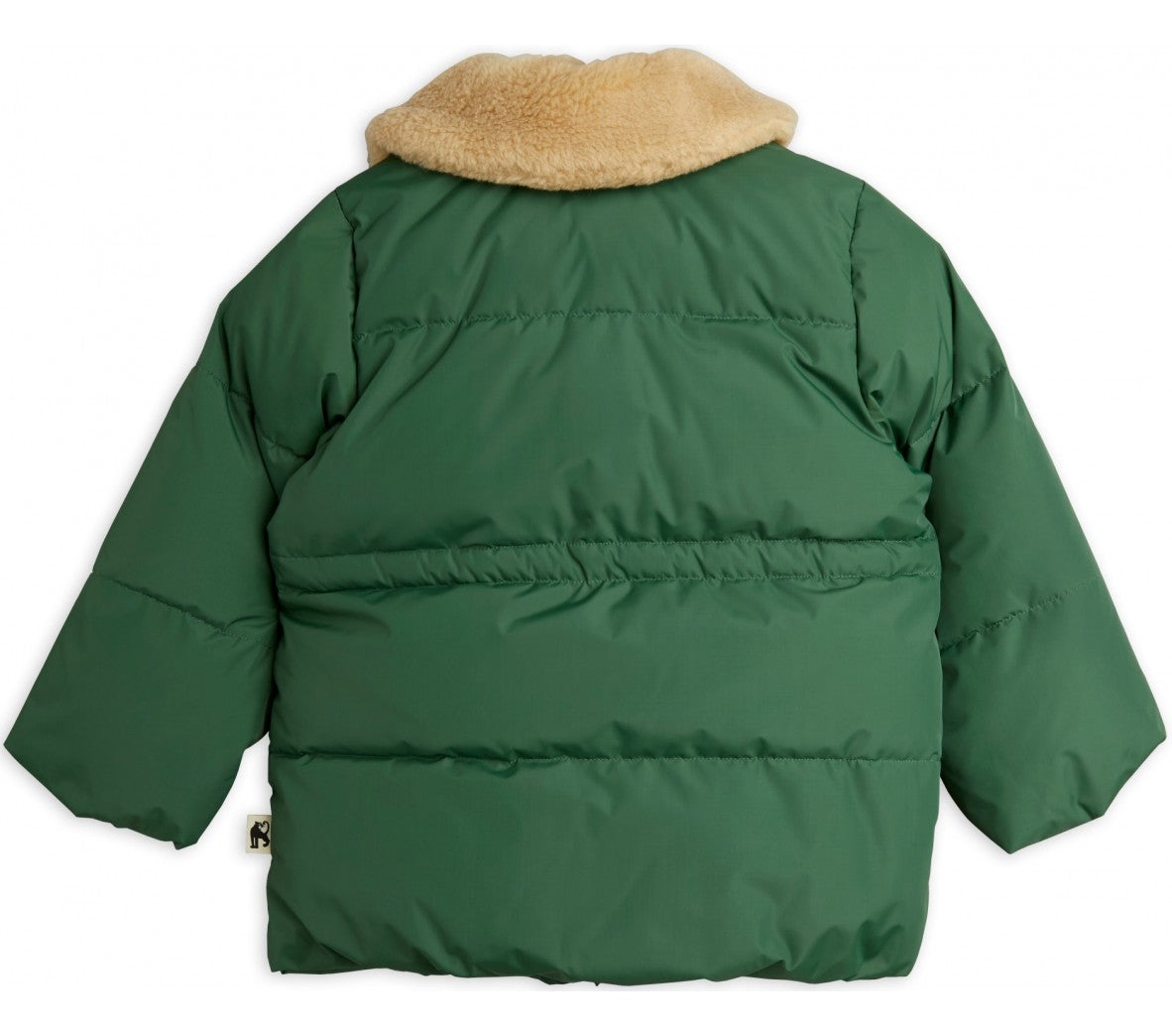PANDA Patch Puffer Jacket Green