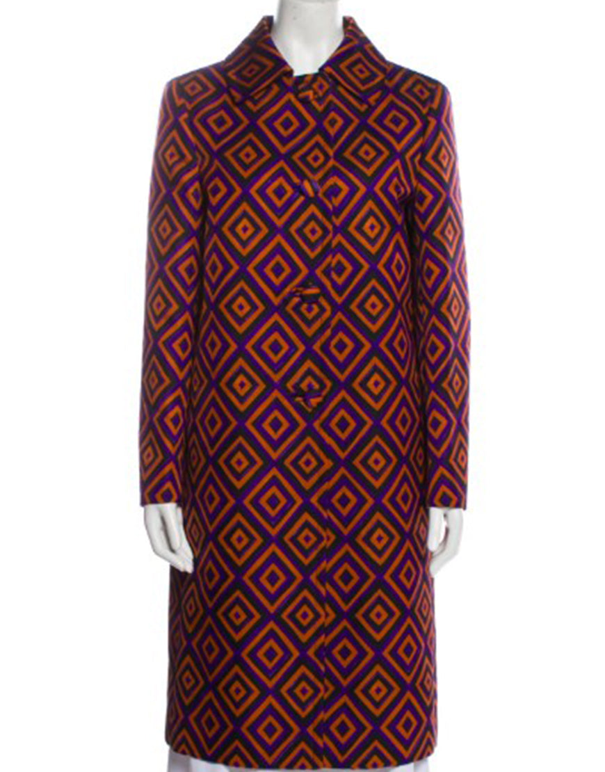 Will Trent S03 Sonja Sohn Printed Coat