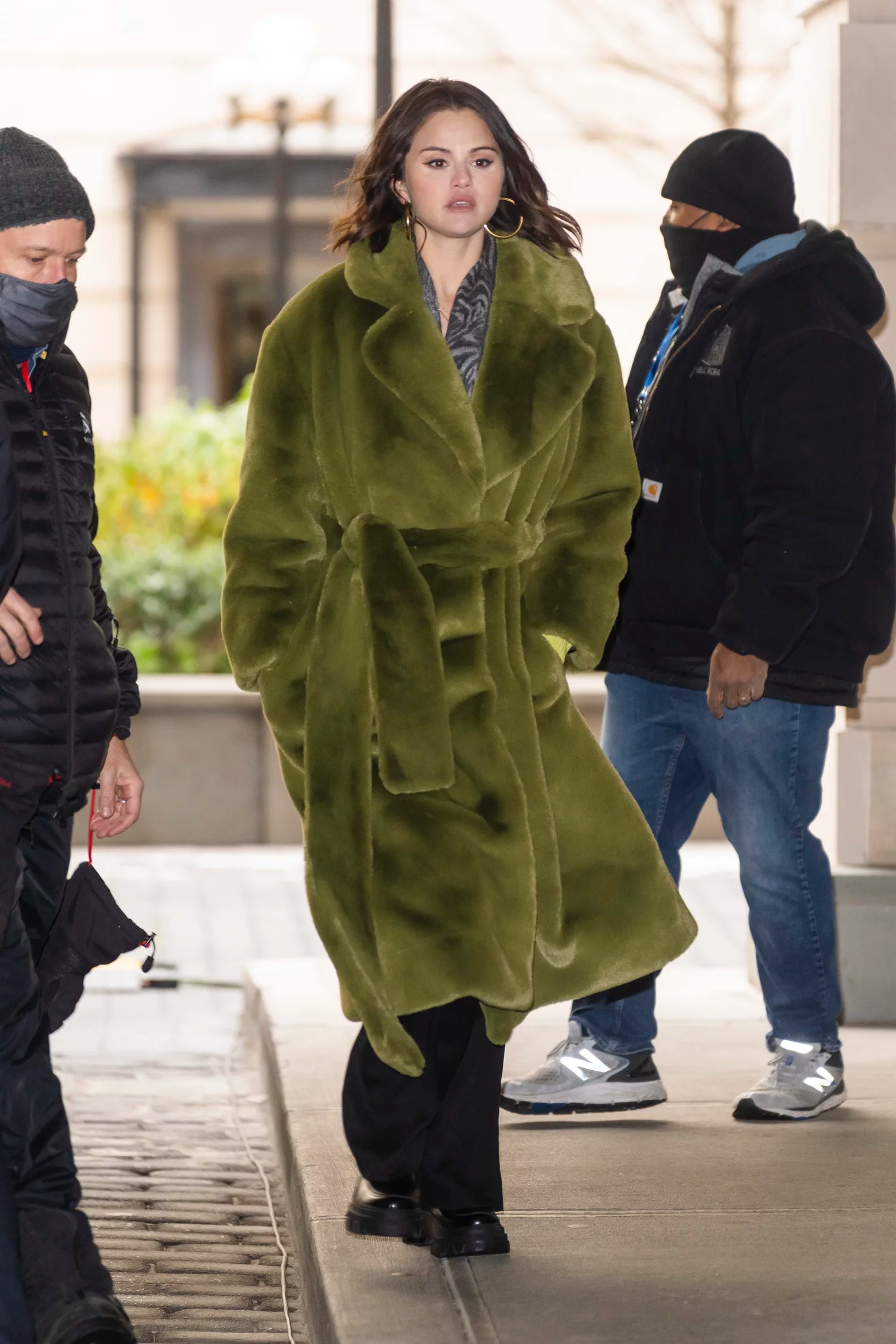Only Murders In The Building S02 Selena Gomez Green Coat