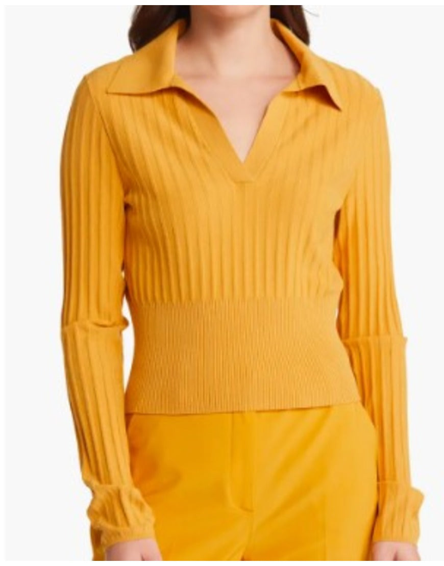 The Life List 2025 Chelsea Frei Yellow V-Neck Sweater