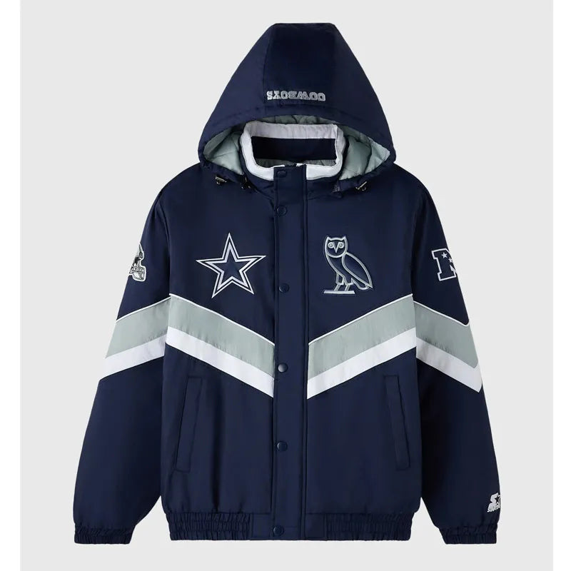 Dallas Cowboys OVO Sideline Puffer Jacket