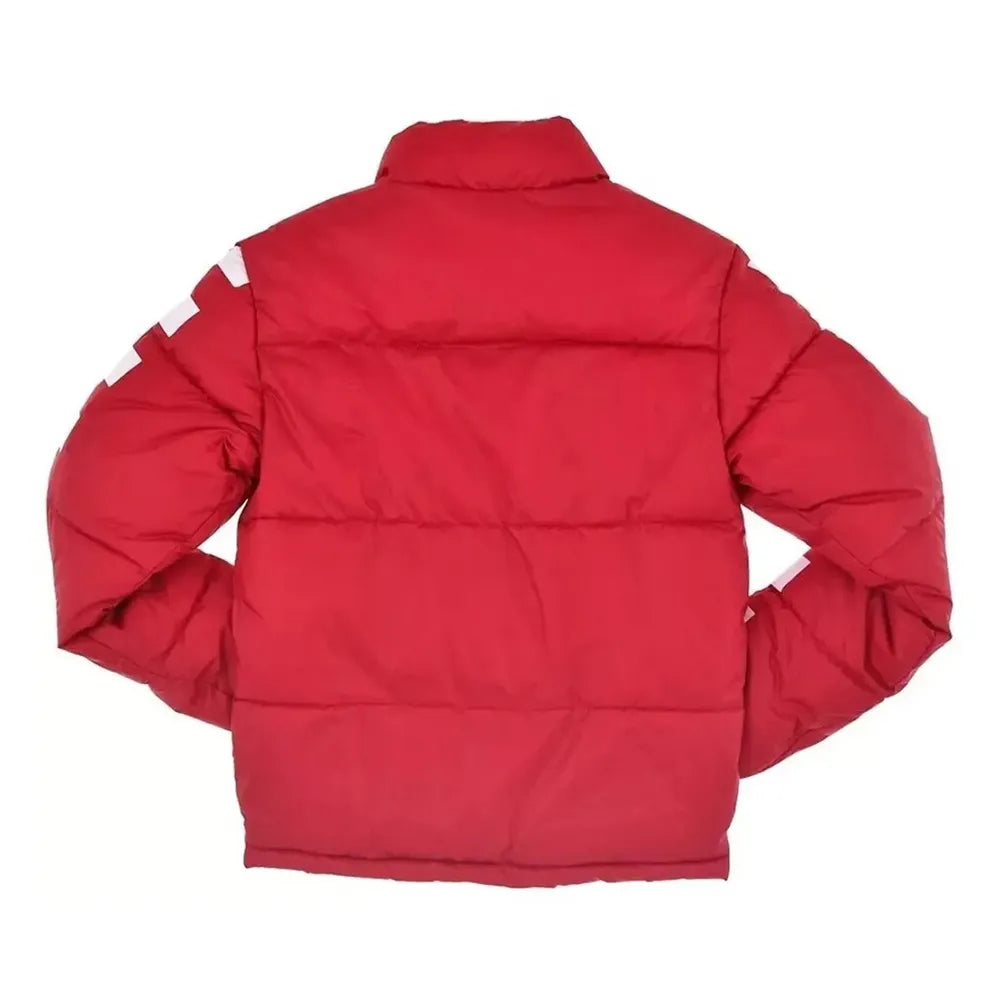 Pizza Planet Puffer Red Jacket