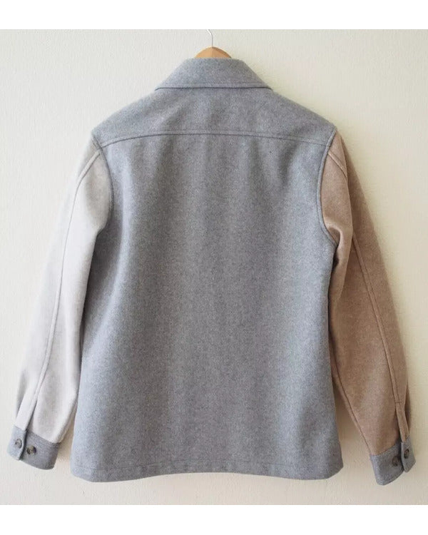House Of Payne S13 Lance Gross Colorblock Shirt Jacket