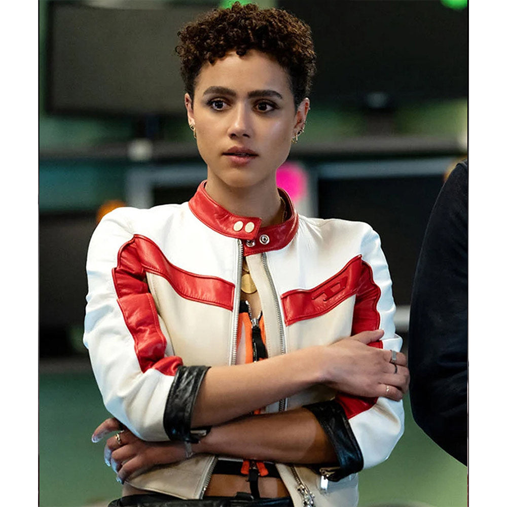 Fast X Nathalie Emmanuel Leather Jacket