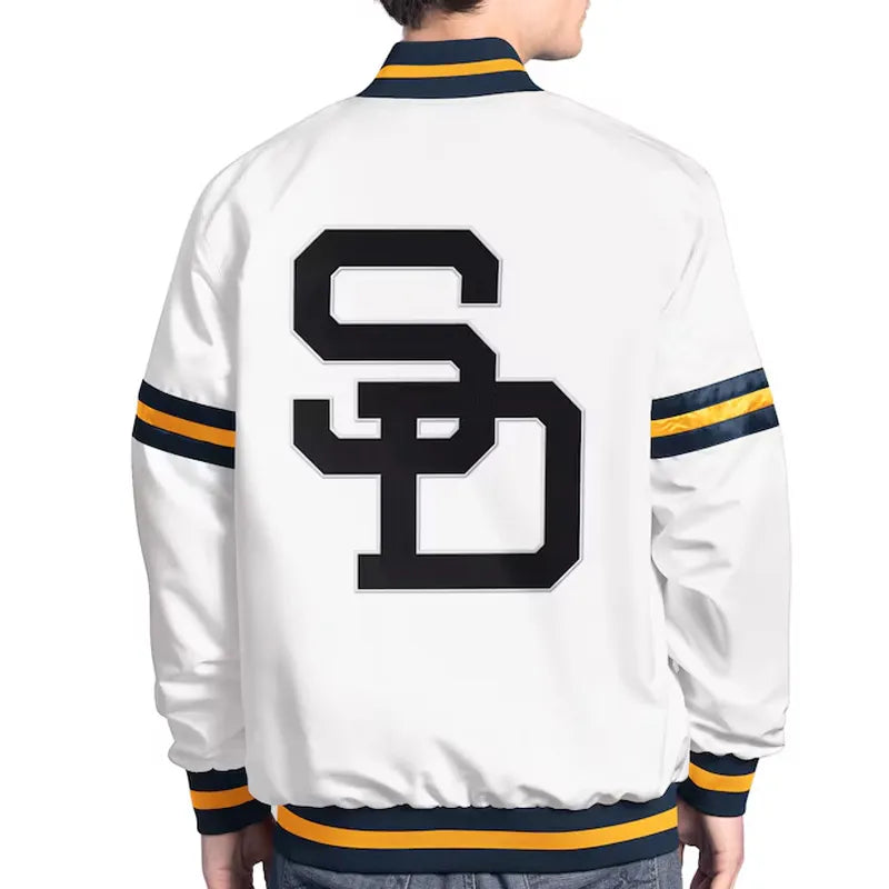 San Diego Padres Scout Varsity Satin Jacket