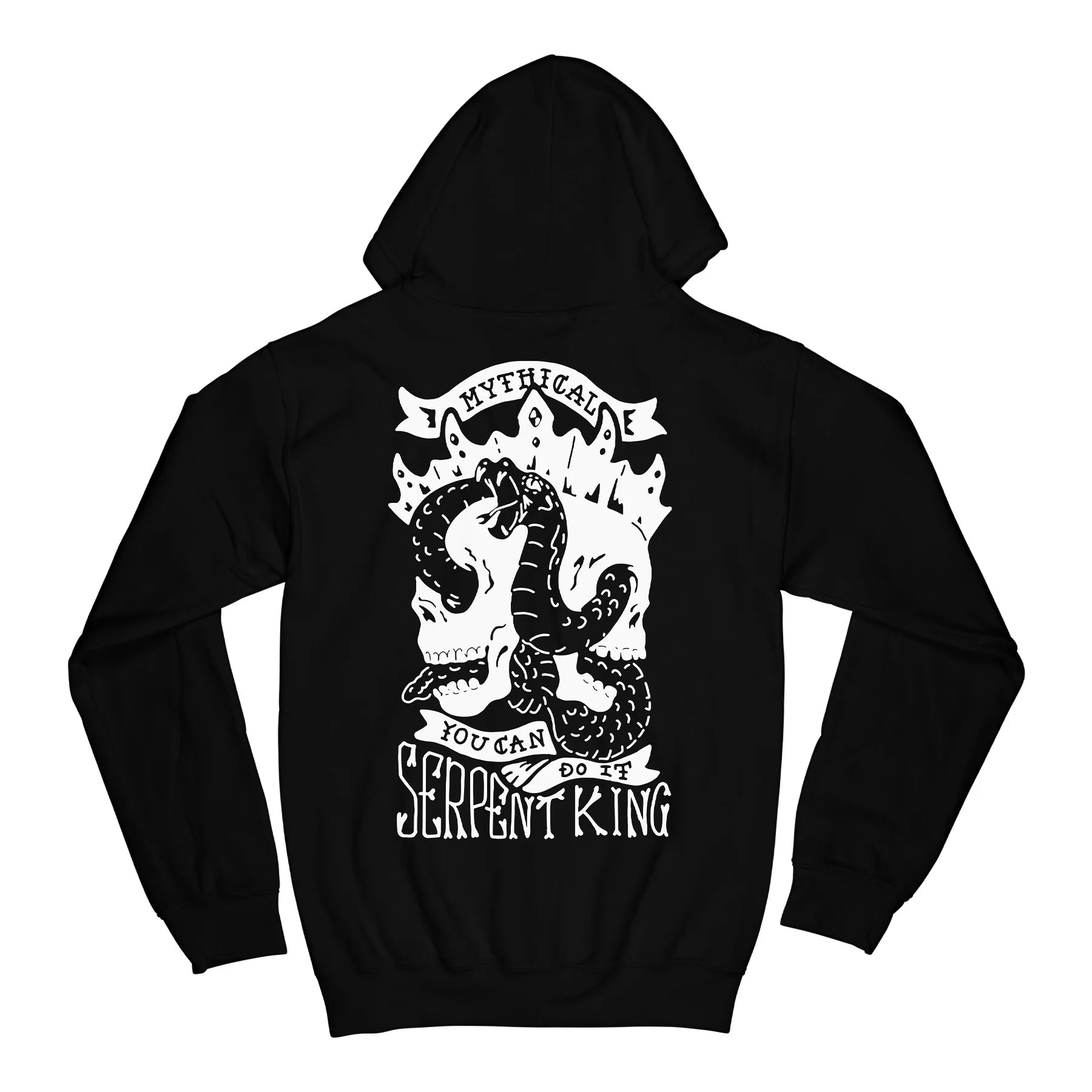 You Can Do It Serpent King Zip Hoodie