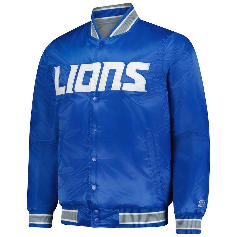 Detroit Lions Starter Varsity Reversible Jacket