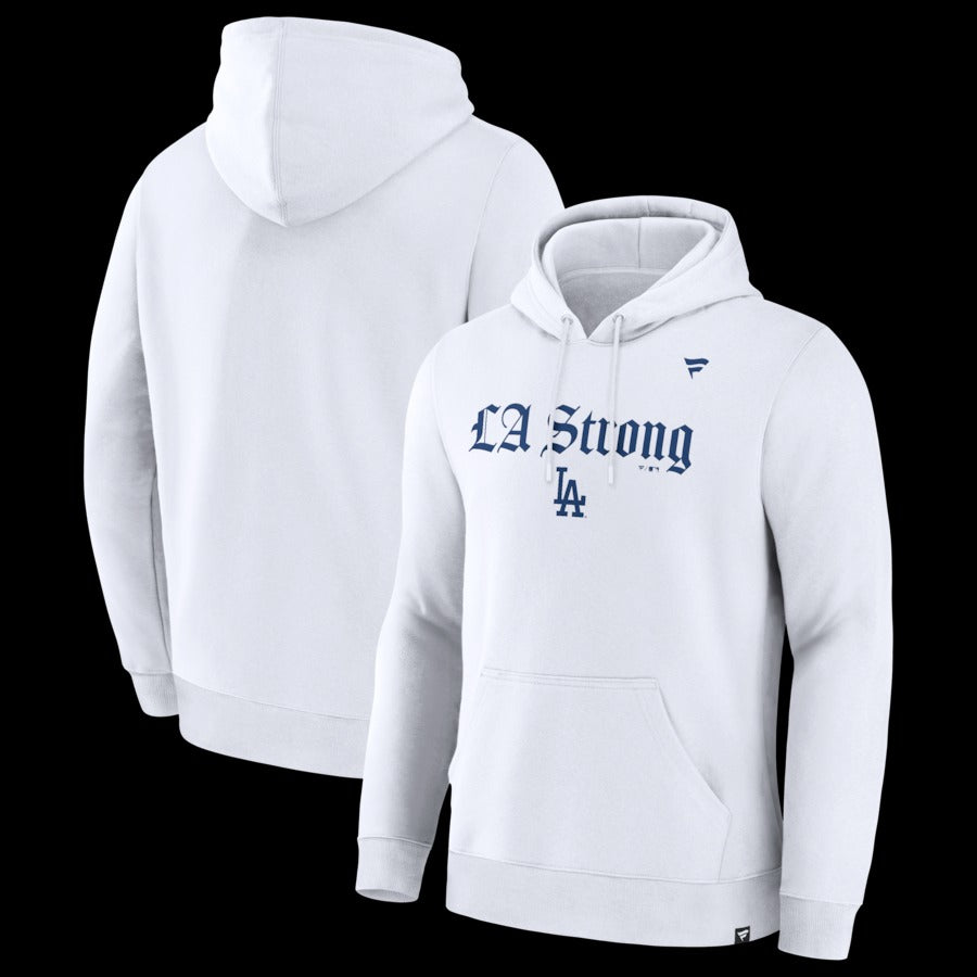 Los Angeles Dodgers Fanatics White Hoodie
