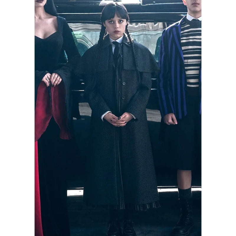 Jenna Ortega Wednesday Season 2 Coat
