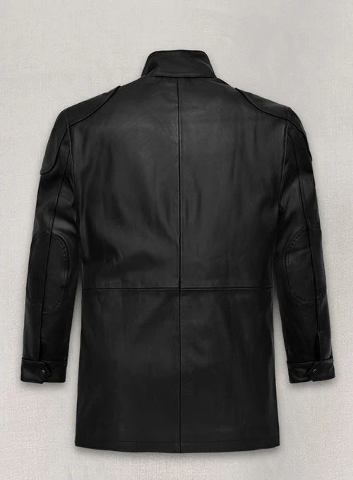 Will Smith "I Am Legend" Black Leather Jacket
