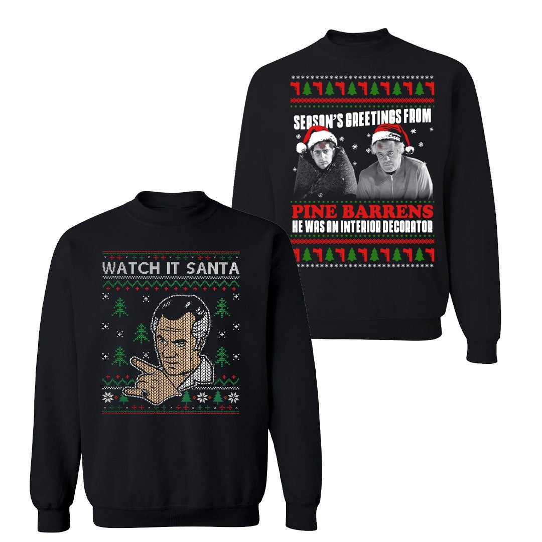 Wiseguy Holiday Crewnecks