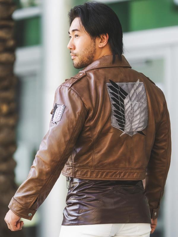 Attack On Titan Scouting Legion Leather Jacket