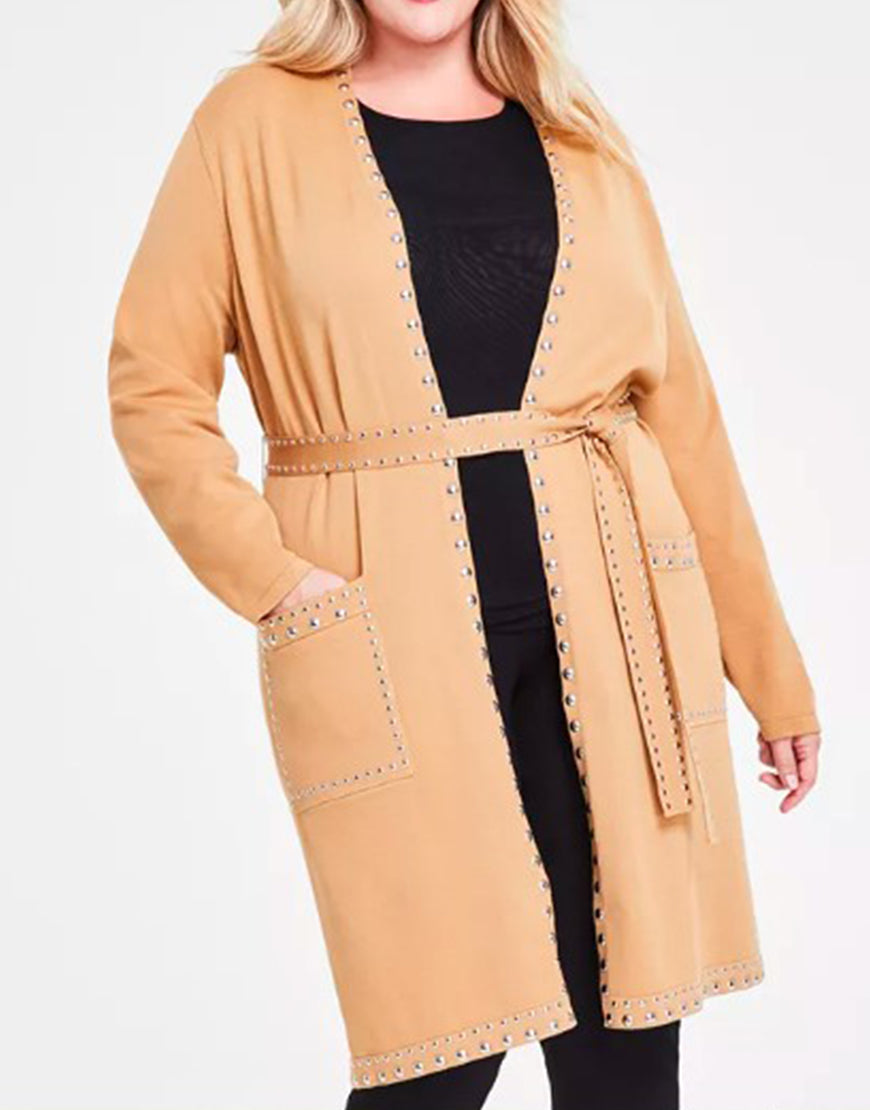 No-Good-Deed-2024-Denise-Sampson-Studded-Long-Cardigan3