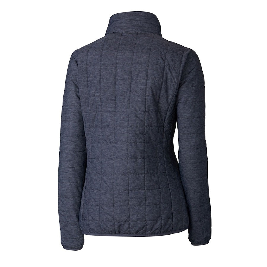Milwaukee Brewers Cutter & Buck Anthracite Puffer Jacket