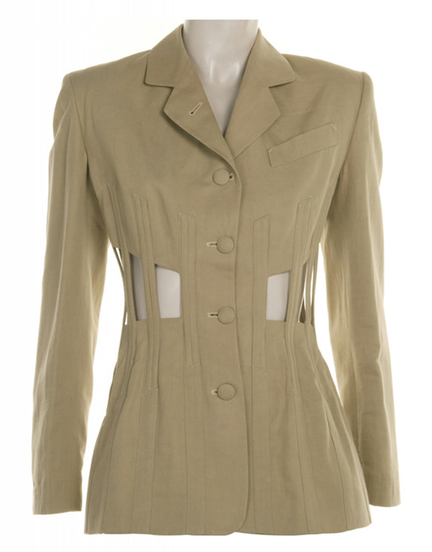Selling The City 2025 Jade Chan Cut Out Blazer