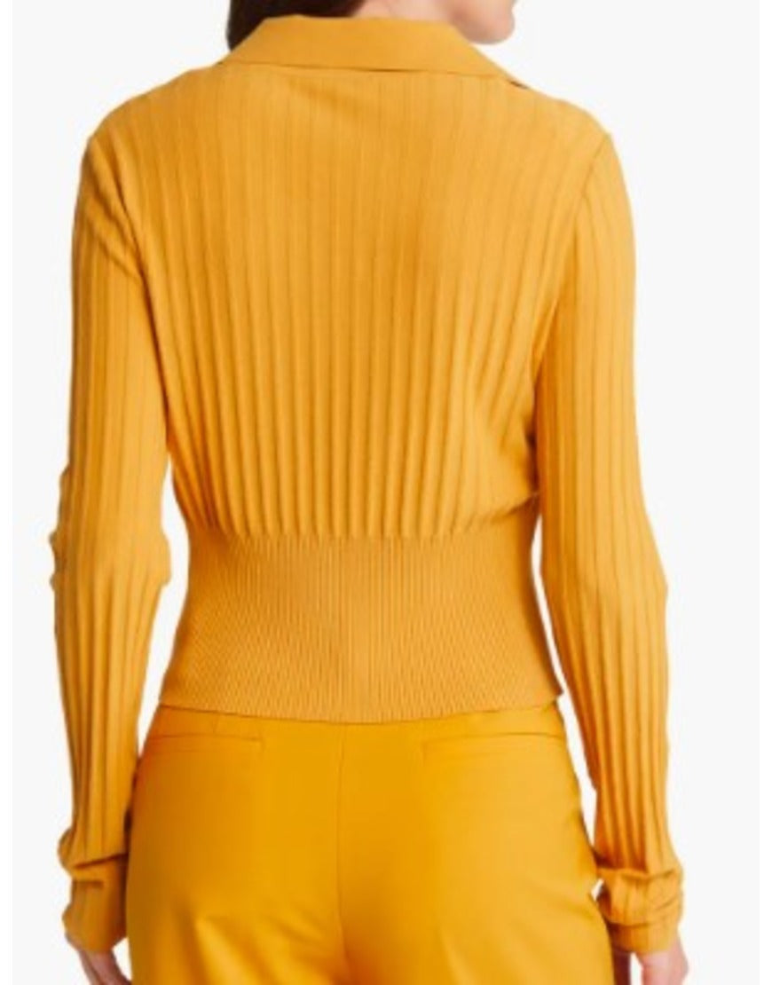 The Life List 2025 Chelsea Frei Yellow V-Neck Sweater