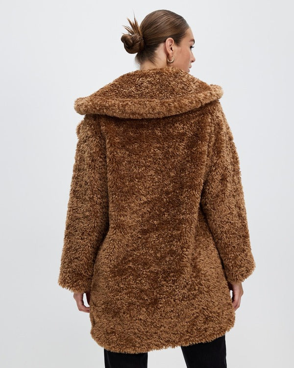 Christina In The Country S02 Christina Hall Brown Fur Coat